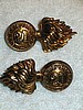 MM102 - 21st Essex Fusiliers Collar Badge Pair